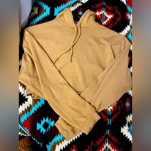 Crop top hoodie